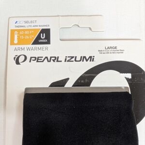 Pearl Izumi Select Thermal Lite arm warmer in size Large